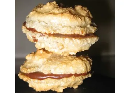 Bounty inversé - macaron choco - coco