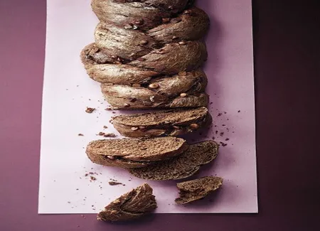 Brioche au cacao et aux pépites de chocolat