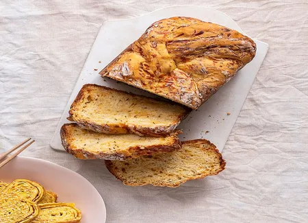 Brioche au gruyère et au cumin