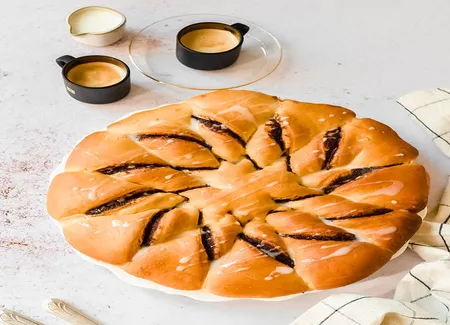 Brioche soleil façon cinnamon rolls