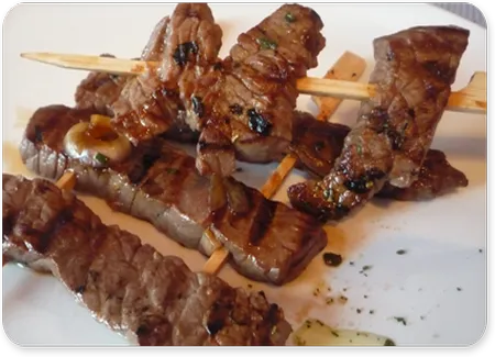 Brochette asia-marina