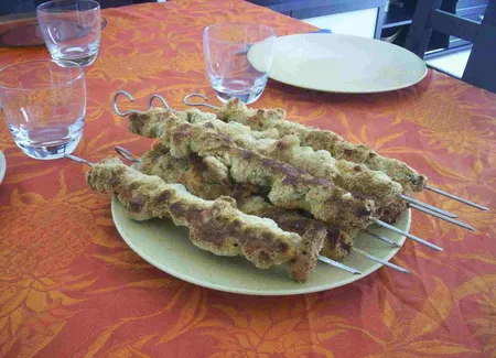 Brochette de moules