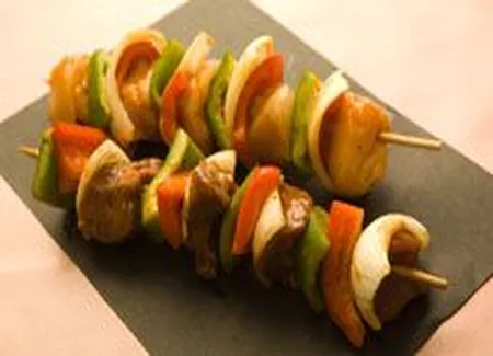 Brochette de porc à la provençale