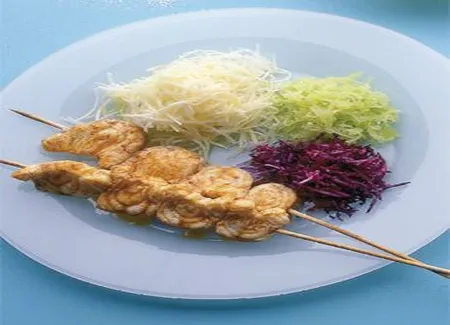 Brochettes de lotte