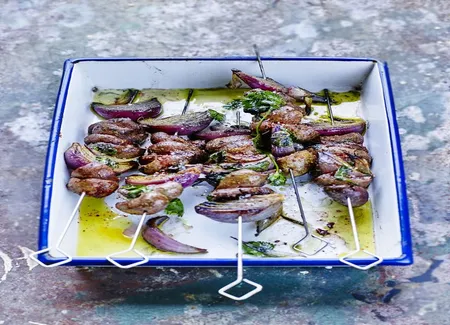 Brochettes de rognons d'agneau