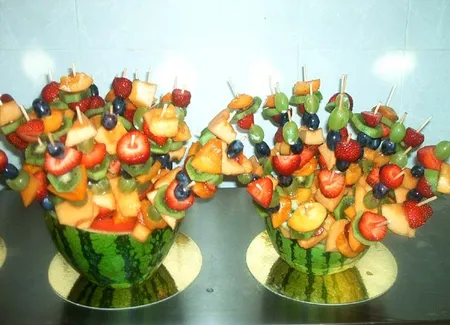 Brochettes exotiques