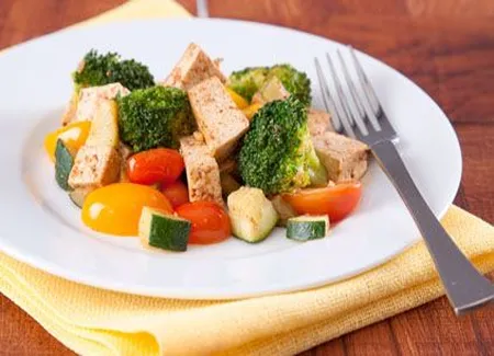 Brocolis au tofu