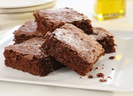 Brownie à l'huile d'olive extra vierge