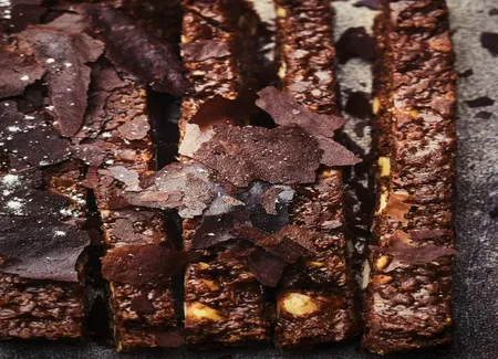 Brownie aux deux chocolats