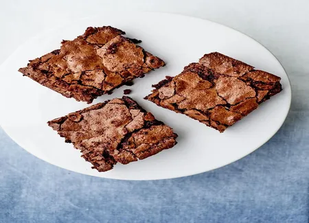 Brownie aux noix de pécan de christophe felder