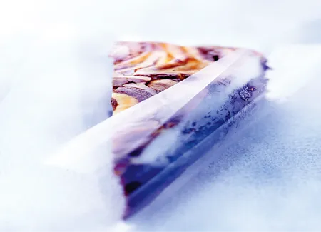 Brownies blanc noir au fromage frais