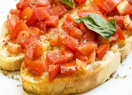 Bruschetta à la tomate