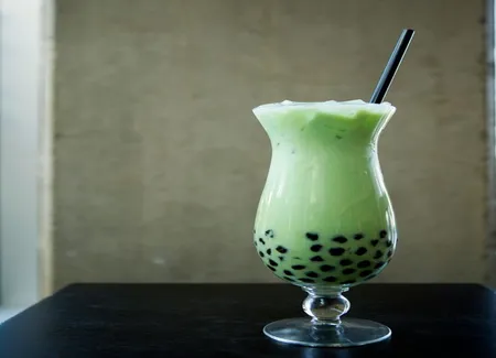Bubble tea matcha