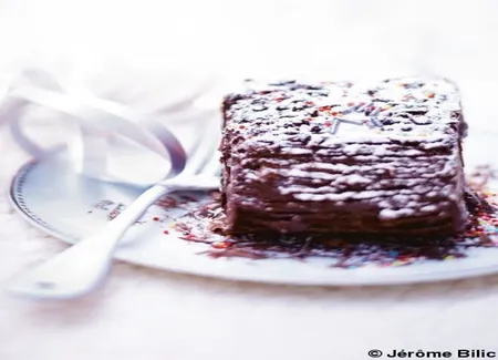 Bûche tout chocolat