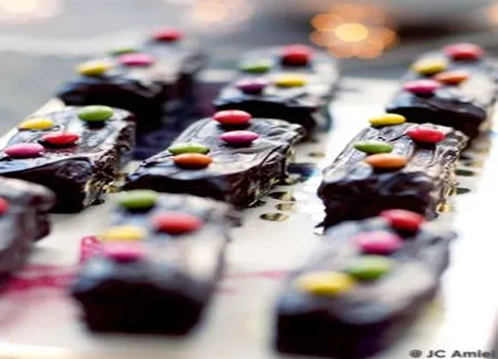 Bûchettes fondantes au chocolat