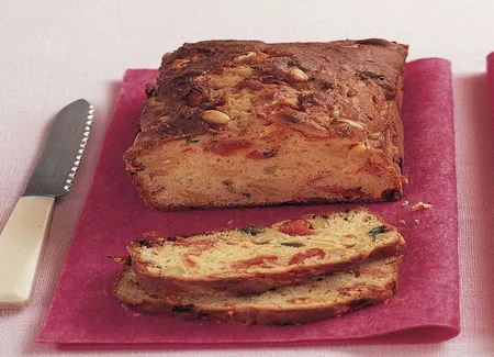 Cake tomates séchées parmesan