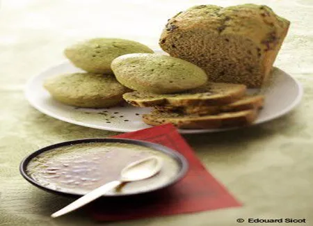 Cake au thé vert matcha