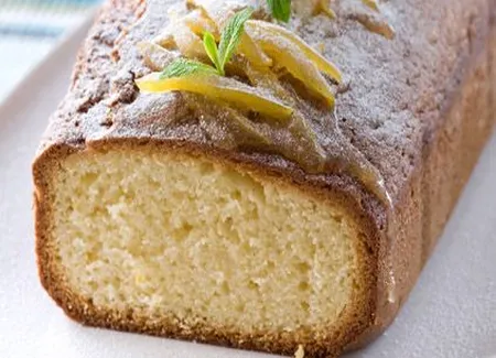 Cake aux deux citrons