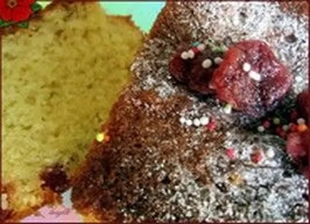 Cake breton aux fraises séchées