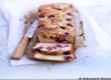 Cake framboises-citron-huile d'olive