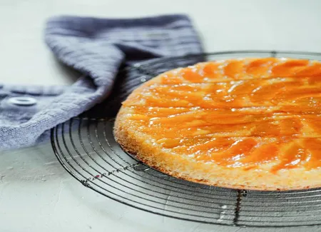 Cake polenta abricot et caramel de christophe michalak