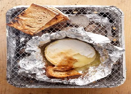 Camembert au barbecue