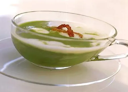 Cappuccino de brocolis