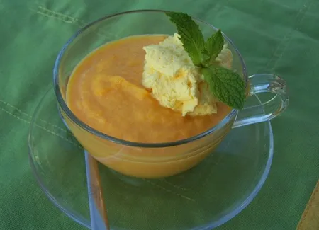Cappuccino de carottes