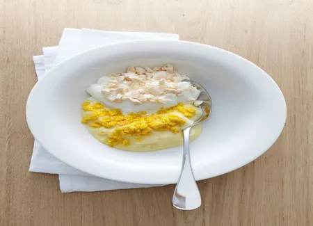 Carotte, orange et fromage blanc