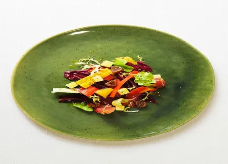 Carottes de couleur, agrumes et comté