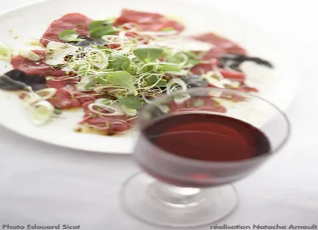 Carpaccio de boeuf à la truffe
