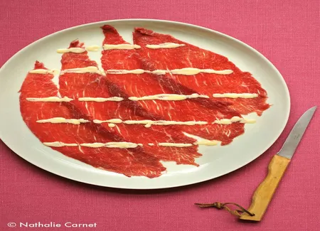 Carpaccio de boeuf