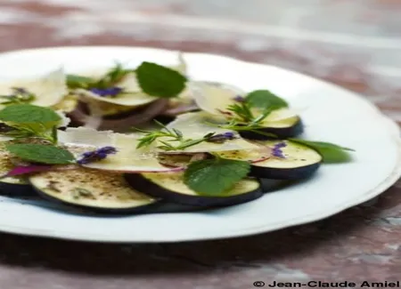 Carpaccio de figues balsamine »