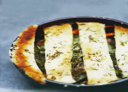 Carré d'agneau en croûte de sel