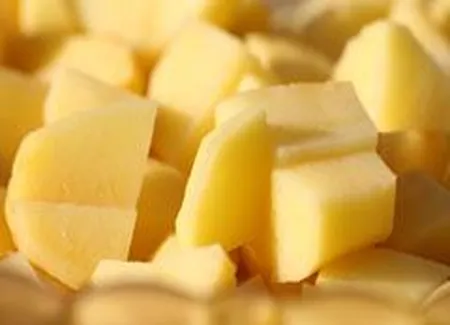 Carrés de pommes de terre