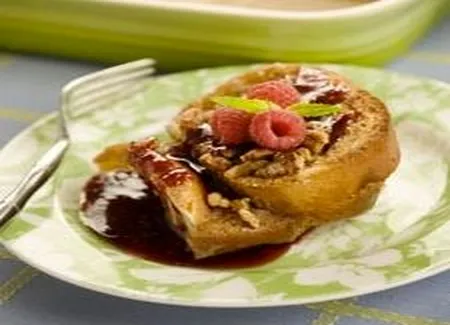 Casserole de pain perdu au four
