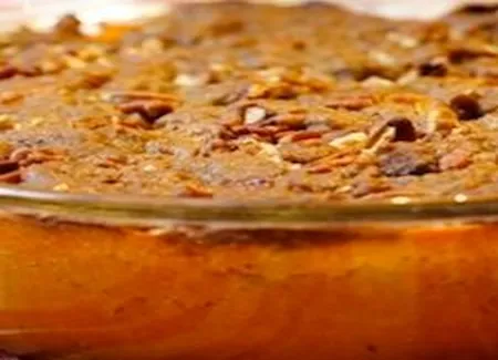 Casserole de patates douces aux pacanes