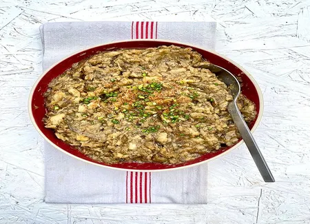 Caviar d'aubergines à l'asiatique