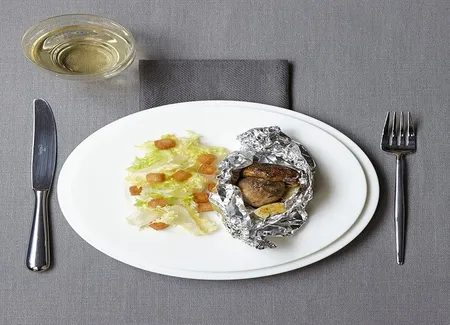 Cèpes en papillote