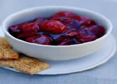 Cerises à la fleur d'oranger