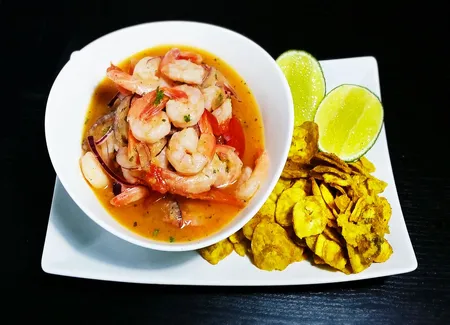 Ceviche de crevettes