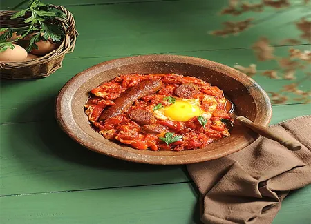Chachouka au chorizo