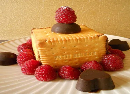 Charlotte framboise chocolat