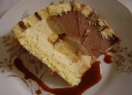 Charlotte poire chocolat