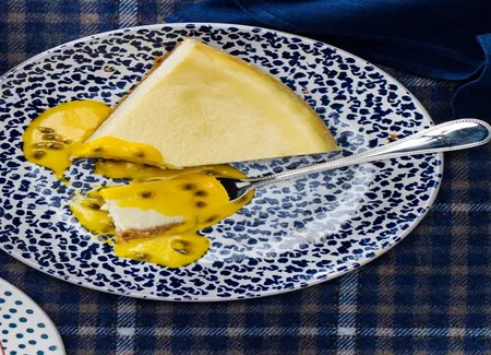 Cheesecake au fruit de la passion