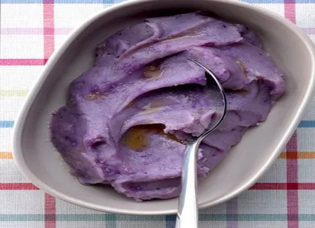 Chic : purée violette