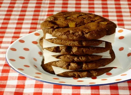 Chocolate orange cookies