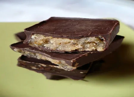Chocolats à la pâte de noix