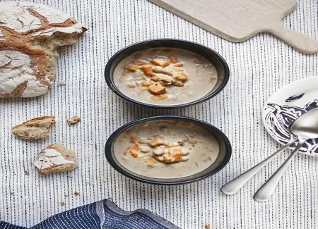 Chowder cajun aux patates douces