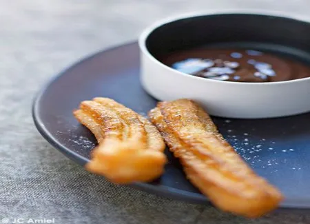 Churros sauce chocolat nutella